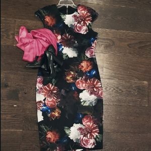 Floral Stunning Midi Dress